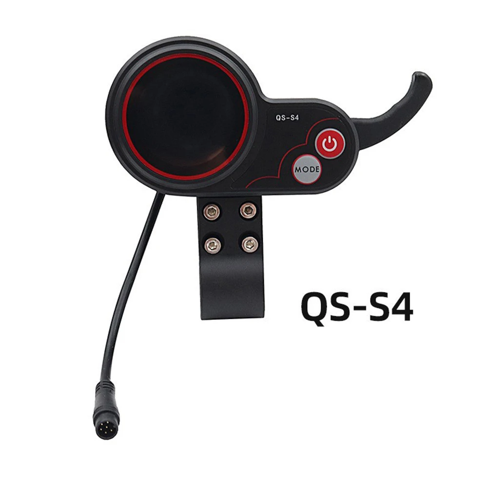 E-Scooter Thumb Throttle LCD Display For ZERO8/9/10/8X/10X/11X QS -S4 36V-6 Control Panel Electric Scooter Accessories