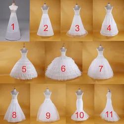 Women Wedding Bridal Multi Style Petticoat Hoops Crinoline Wedding Underskirt Skirt Ball In Stock