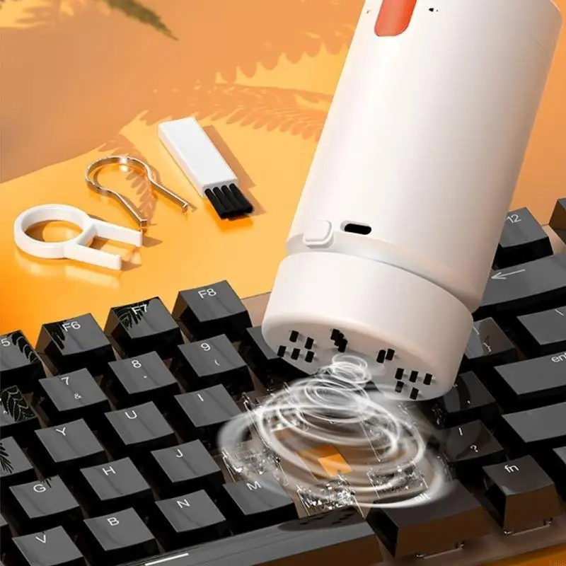 D5BBエッセンシャル21 in 1キーボードカメラクリーニングツール電動ブラシを効率的に