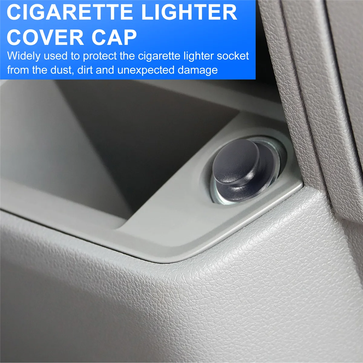 AT77 Cigarette Lighter Universal Waterproof Plug AP208 Dust Cover Cap Socket Car