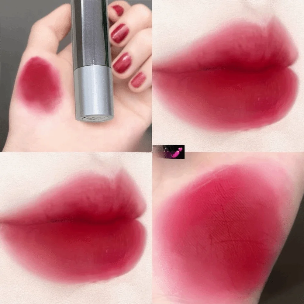 Sexy Velvet Matte Lipstick Lasting Non Stick Cup Red Lip Stick Lip Tint Highly Pigmented Lips Makeup Rouge Lip Gloss Daily Wear