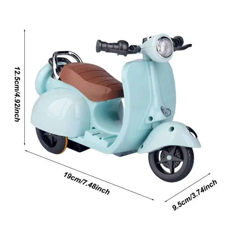 Zabawki motocyklowe dla dzieci Moto Bike Stunt dla dzieci z dźwiękiem i światłem Obrotowy o 360 stopni motocykl Figurka samochodu elektrycznego