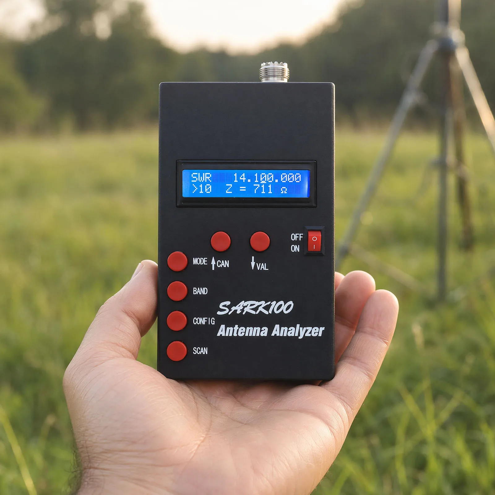 SARK100 Antenna Analyzer -AliExpress