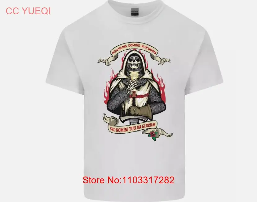 Мужская хлопковая футболка с изображением флага Англии рыцарей