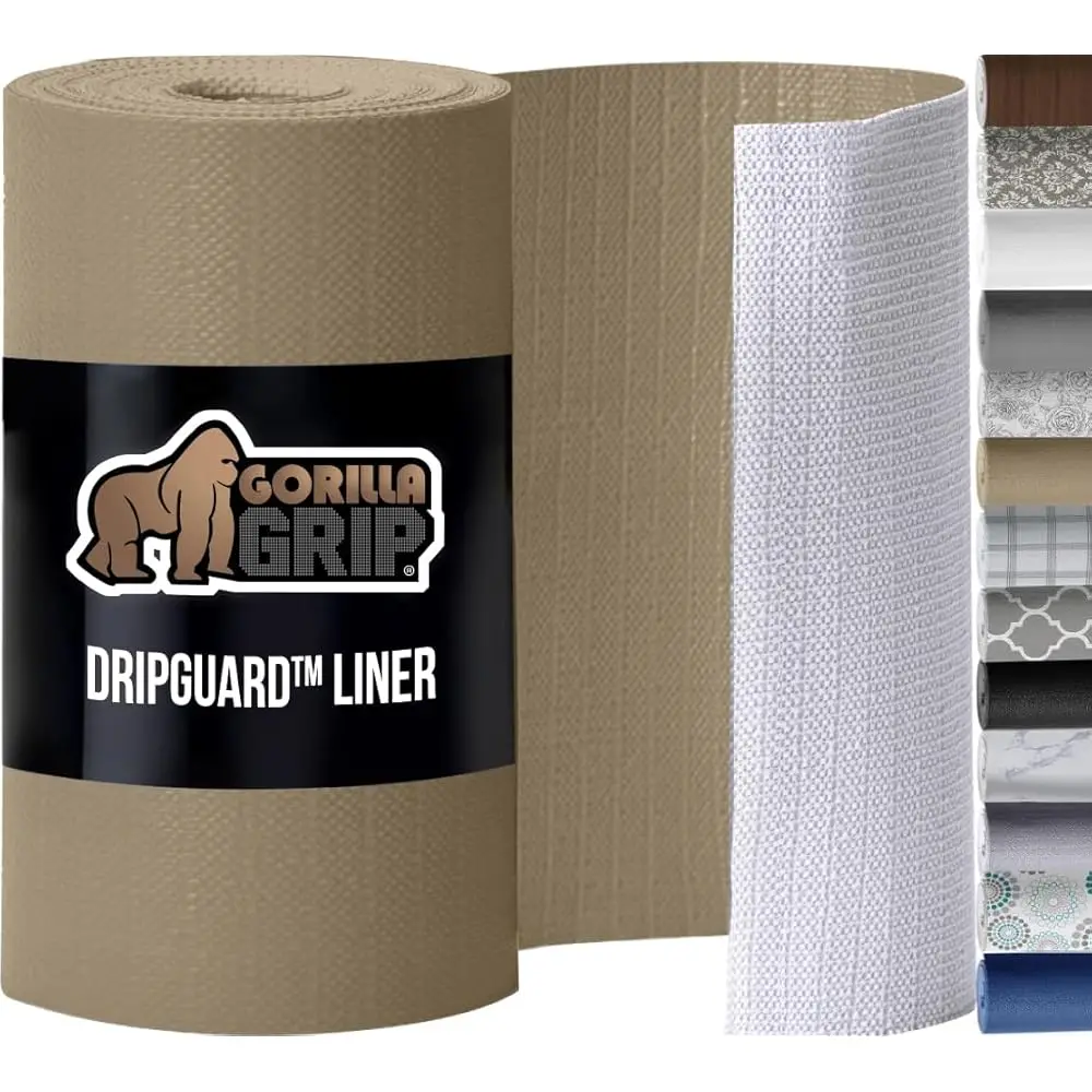 

Dripguard Drawer And Shelf Liner For Cabinet, 24X240 H, Slip Resistant Non Adhesive Protection For Kitchen, Smooth Surface