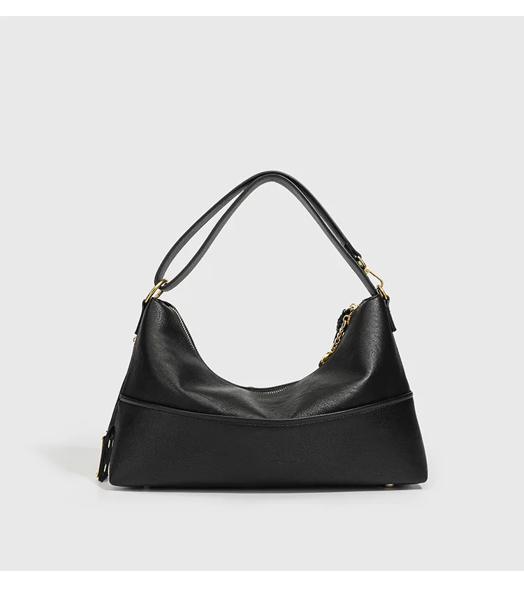 جيني آند ديف 2026 ربيع الموضة النسائية حقيبة يد بسيطة كتف واحد التنقل الإبط حقيبة سعة كبيرة حقيبة نسائية #3