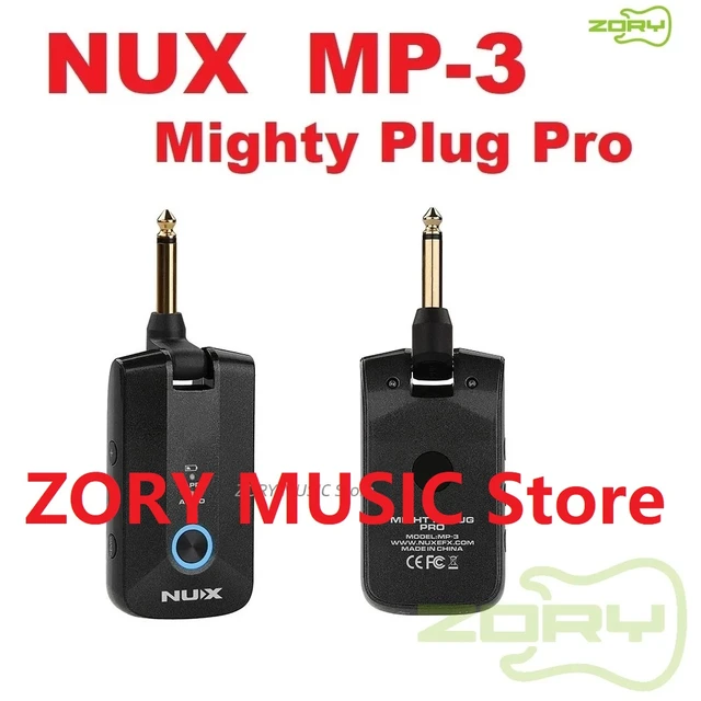 ギター NUX Mighty Plug Pro MP-3 Amazon.com: NUX Mighty Plug Pro MP-3 Headphone Amp for Guitar/Bass