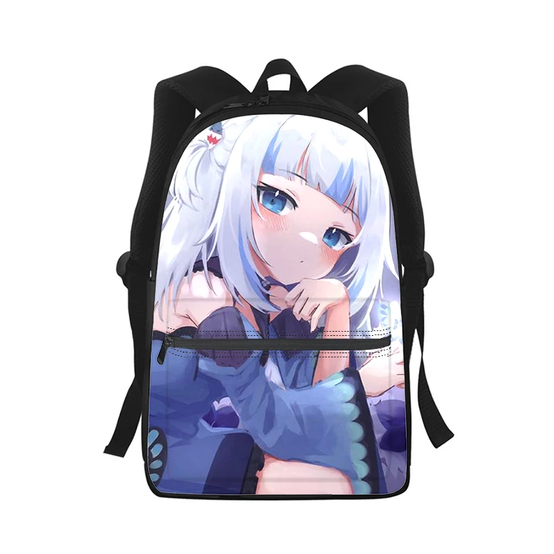 Anime lesbian Citrus Men Women Backpack 3D Print Fashion Student School Bag Laptop Backpack Kids Travel Shoulder Bag