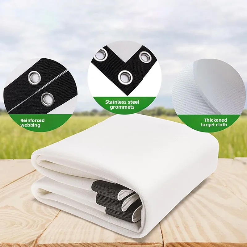 custom Golf simulation strike cage curtain, multi-size projection screen, thickened and wear-resistant, household hitting