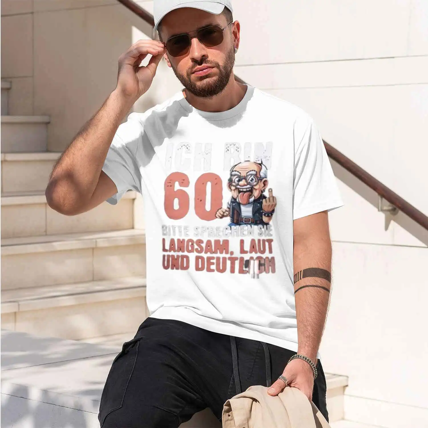 Summer Short Sve Casual 60th Birtay T Shirt Funny Gift for 60 Year Old Man ly Loudly Clearly Grh s 2026 New Model Short-sleeve c