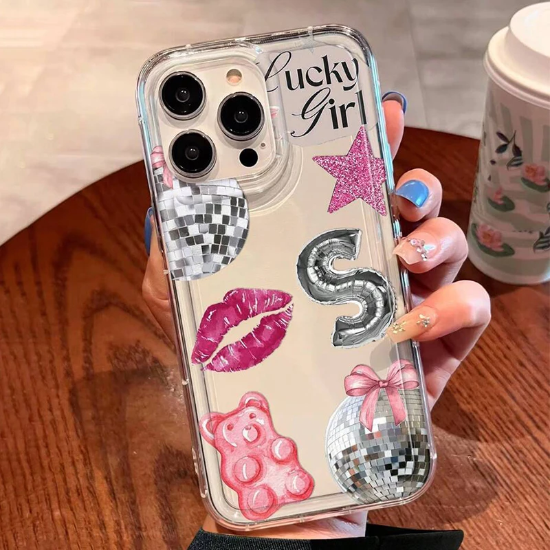 Lips Letter S Pattern Print Tr - đánh giá và giá Phone Cases Online