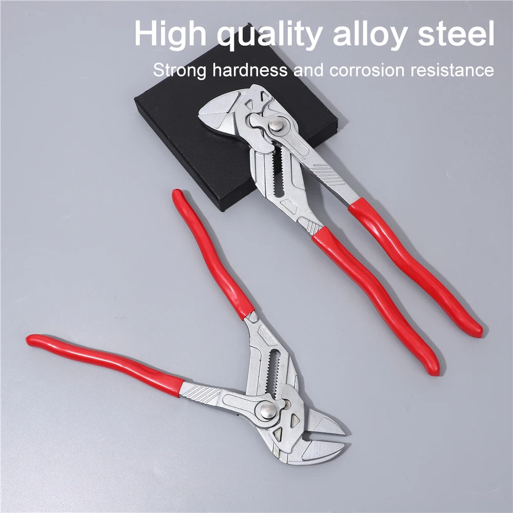 Chiave Eagle Beak Pinza per tubi dell'acqua Chiave regolabile multifunzione Morsetto per pressa Grande apertura Strumenti idraulici per la casa