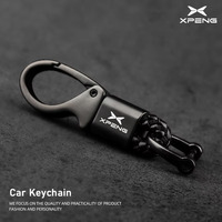 Zinc Alloy Keyring Keychain Car Emblem Key Accessories Decoration For Xiaopeng G9 G6 P7 P5 X9 MONA M03 G7 G3 Beta