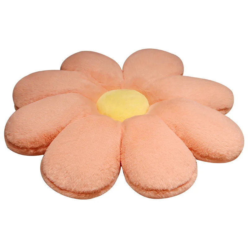 50/60/80cm Small Daisy Flower Seat Cushion Bedroom Floor Tatami Cushion Sofa Chair Ass Pad Seat Bed Back Cushion Home Decor