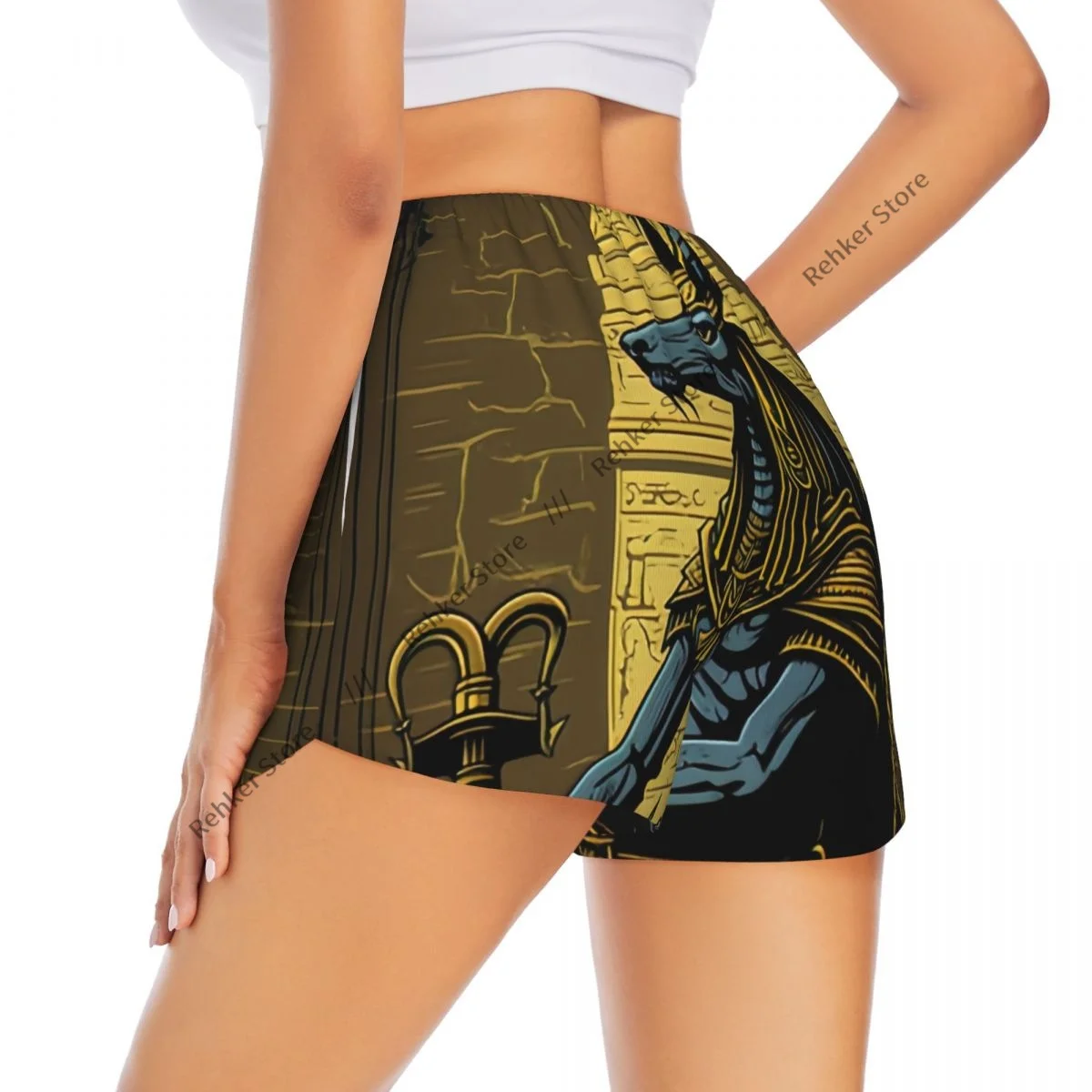 Women Yoga Shorts E… - image