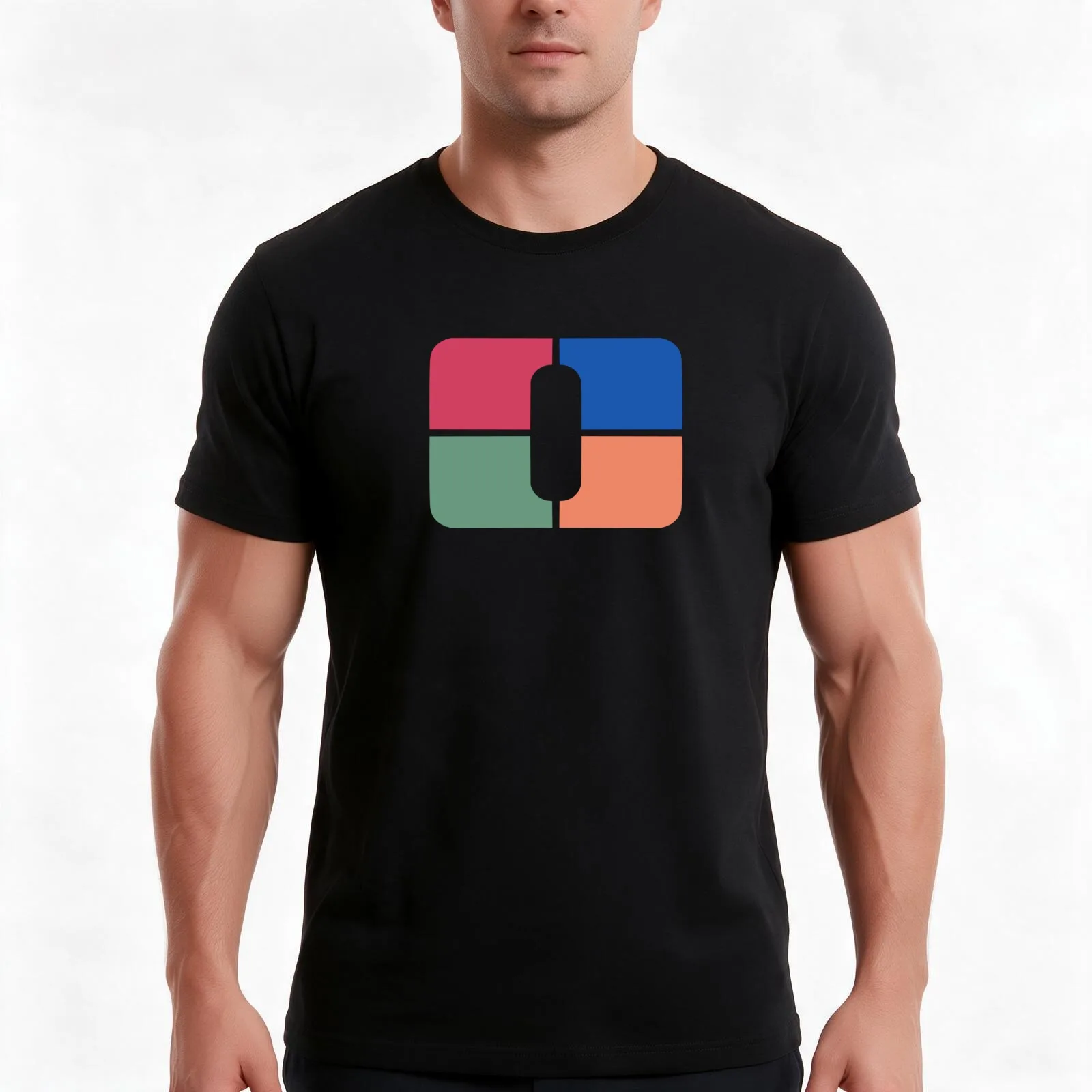 Channel O T-Shirt, Summer Casual Cotton Tee, Oversized Streetwear Tops, Vintage Graphic Print, Loose Fit Short Sleeve