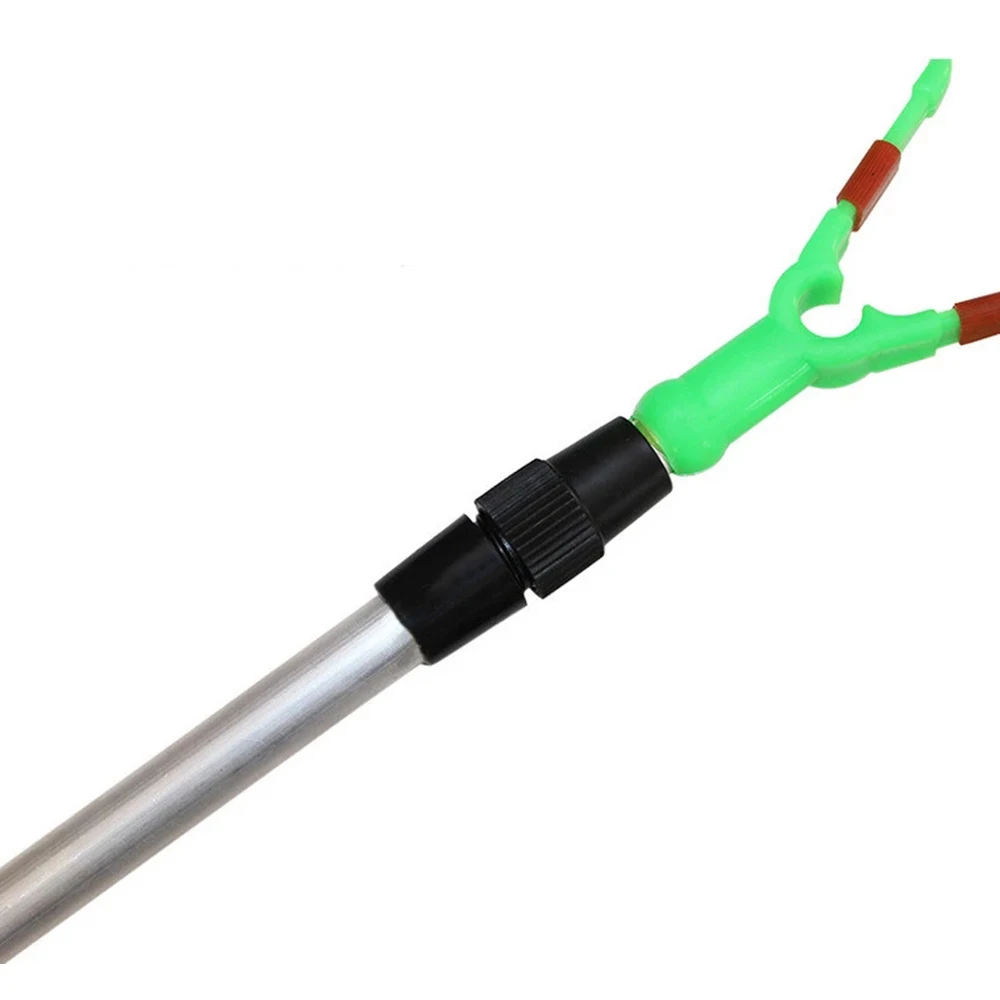 

Telescopic Aluminum Alloy 2 Sections Pole Rack Fishing Rod Holder Bracket Stand