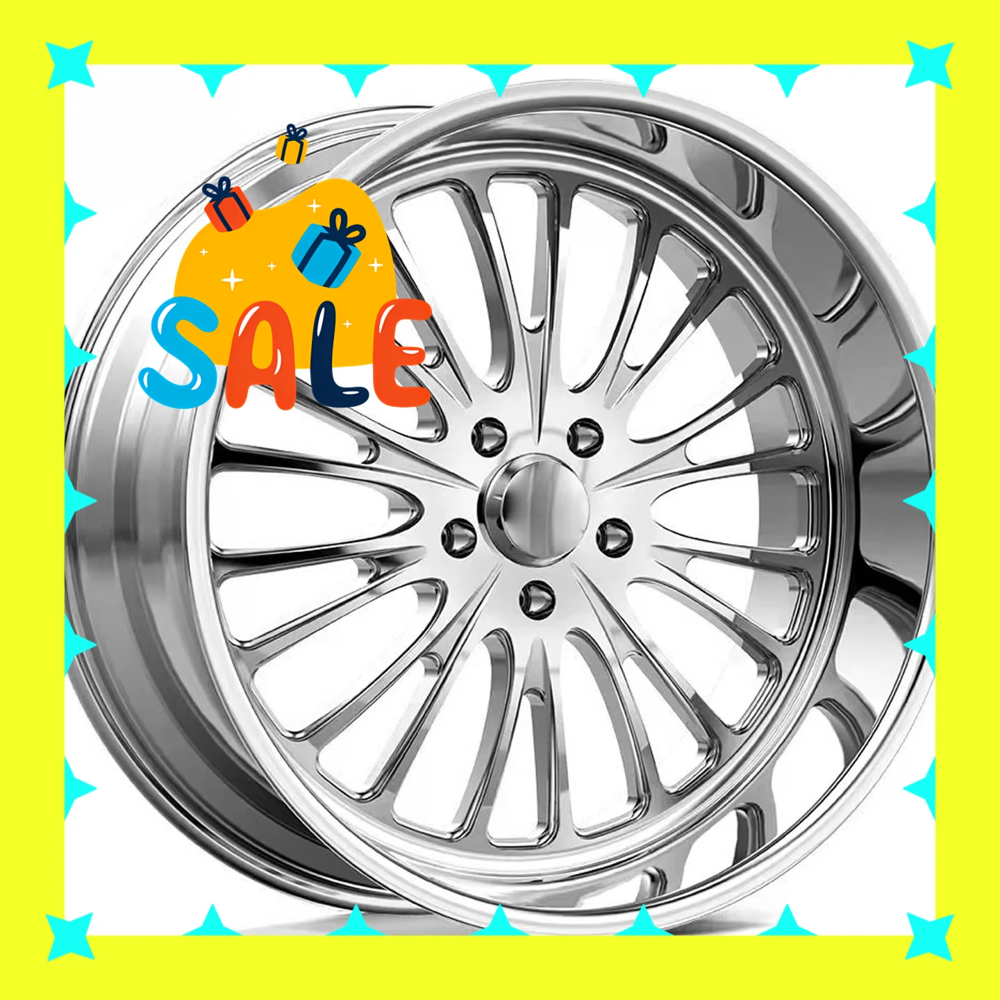 

Hot-selling Truck Wheels Polished 6x5.5 8x6.5 8x170 8x180 Wheels 20x14 24X12 24X14 26X14 26x16 Forged Wheels for Ford F250 F350