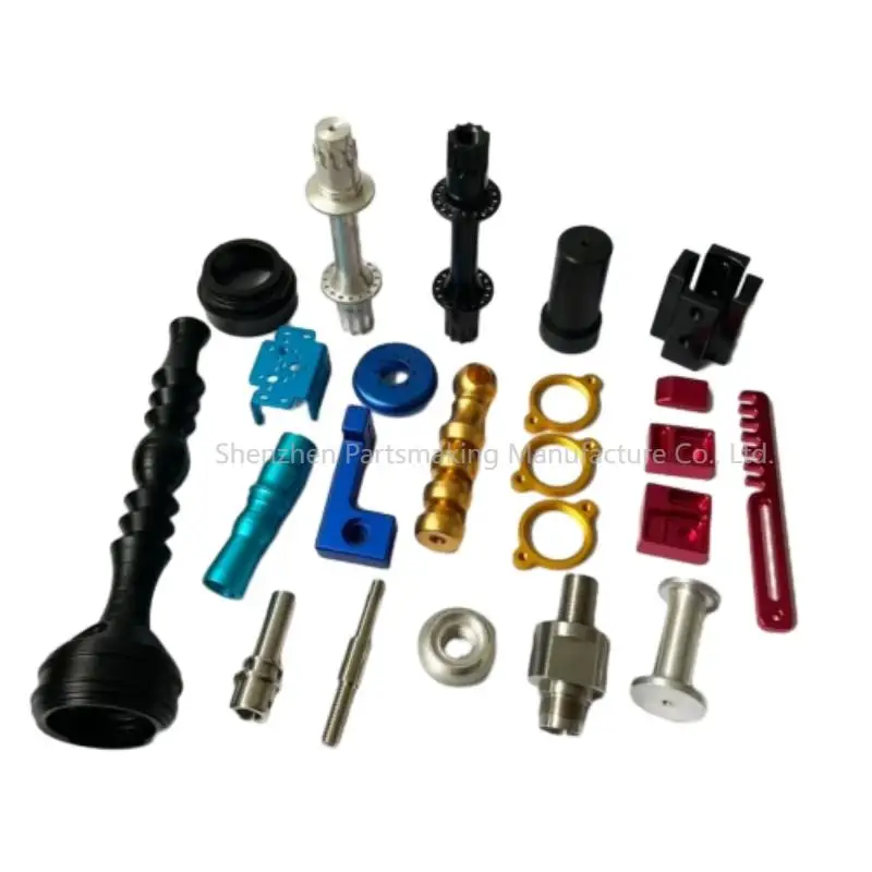 CNC Turned & Milled Anodized Aluminum (6061/7075)