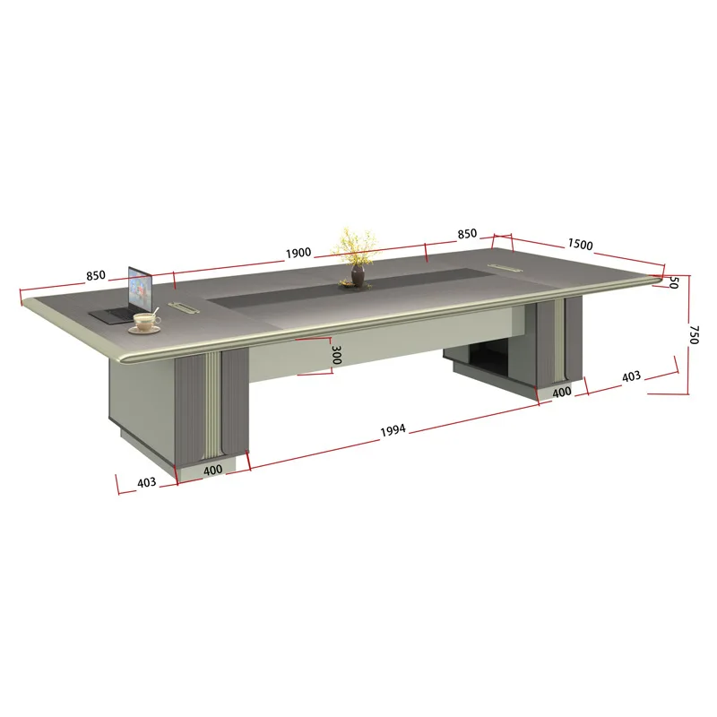 large and small conference tables, modern simple meeting training tables, conference room multi-person long tables