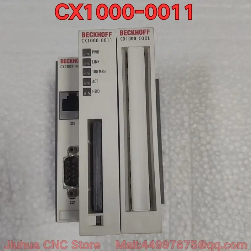

Second-hand CX1000-0011 CX1000-COOL PLC module functional test is normal