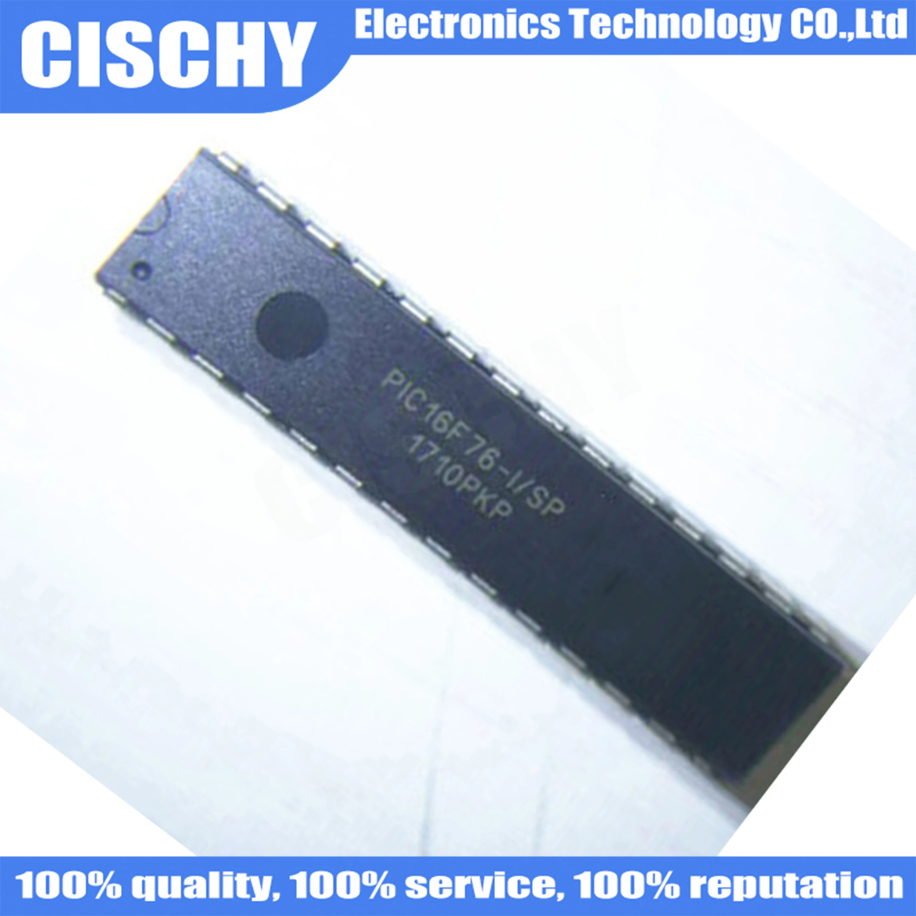 1pcs/lot PIC16F76-I/SP PIC16F76 16F76 DIP-28 In Stock