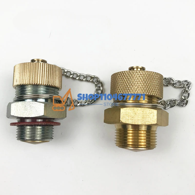 Excavator Engine Oil Pan Oil Drain Screw Valve for YANMAR KOBELCO volvo cat Doosan DAEWOO Hitachi Komatsu