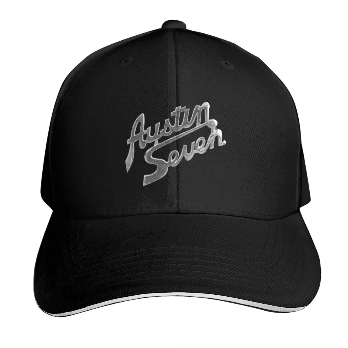 Austin Seven 1930s classic car logo Baseball Cap Quick Dry Performance Cotton Twill Breathable Contrast Two Tone Brim