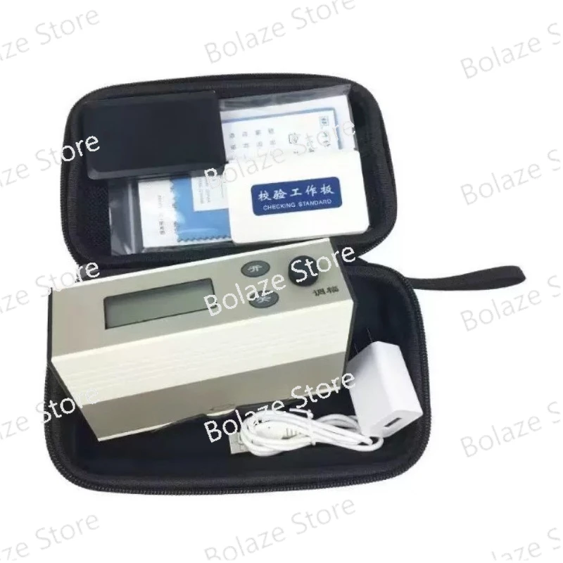 Rechargeable Gloss Meter, High Precision & General Type Gloss Tester for Surface Measurement