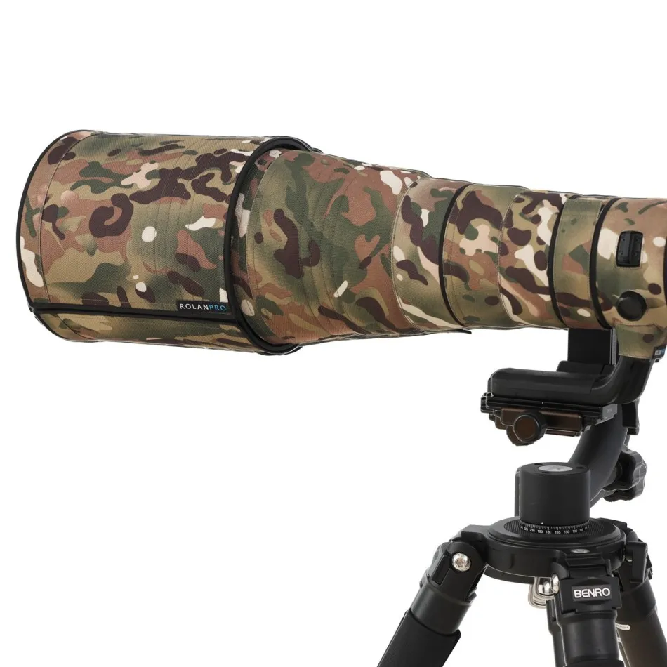 ROLANPRO Lens Camouflage Coat Rain Cover For Nikon AF-S 300mm f/2.8 G ED VR I/II Lens Protective Case For Nikon SLR camera image 3
