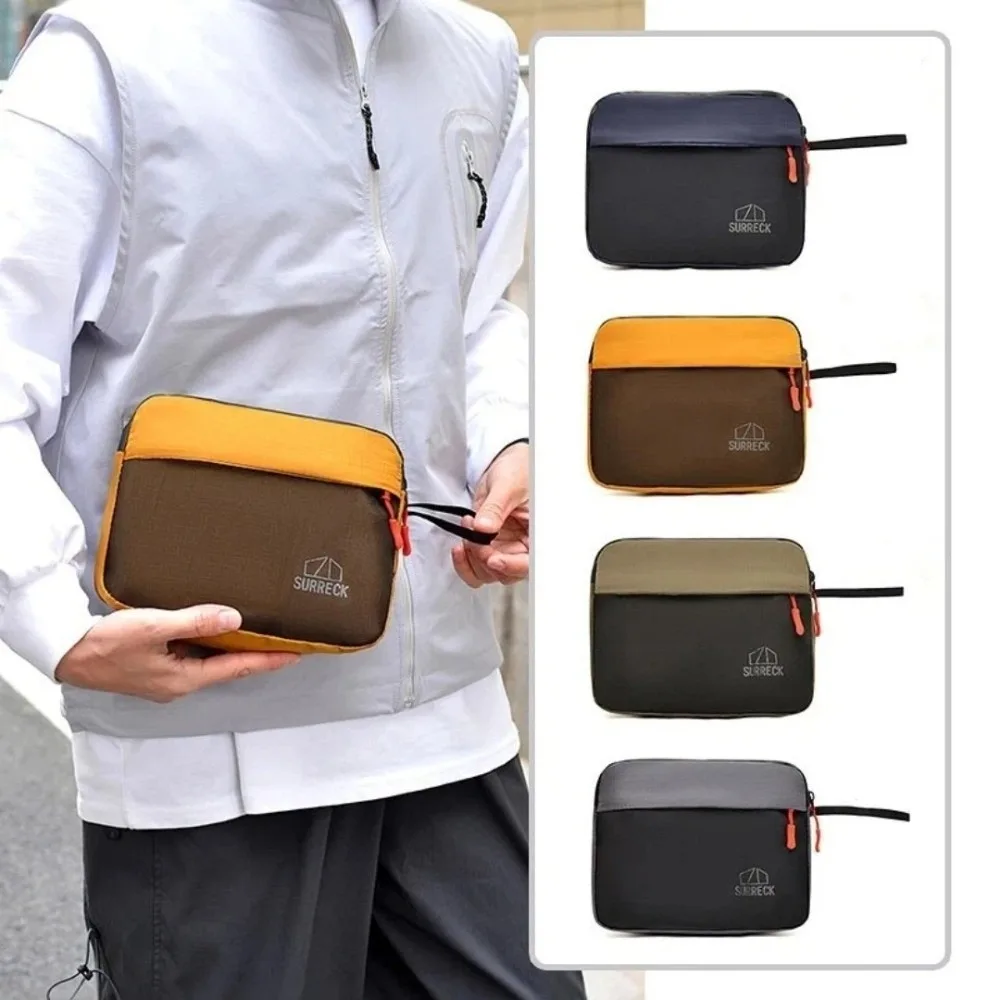 Triangular Collection Bag Mesh Wear-Resistant Travel Storage Bag Multi-Functional Lightweight Business Makeup Bag