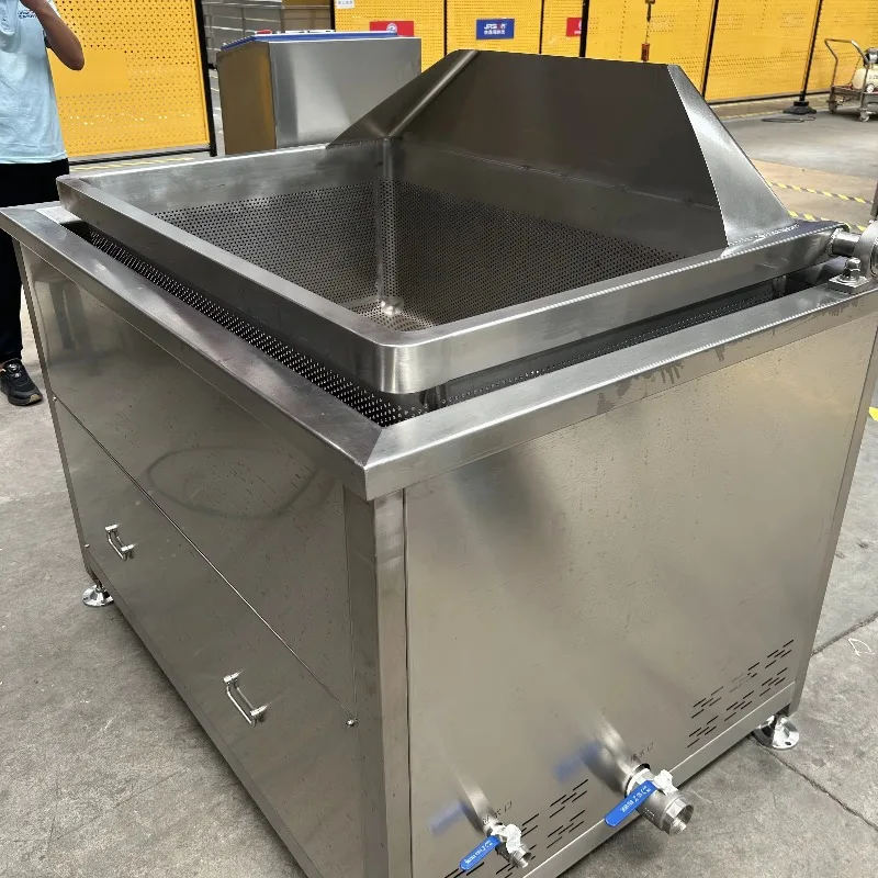 Factory Direct Sales Popular Electric Heating Deep Fryer Fried Chicken Wings Potato French Fry Banana Chips Oil Filtration