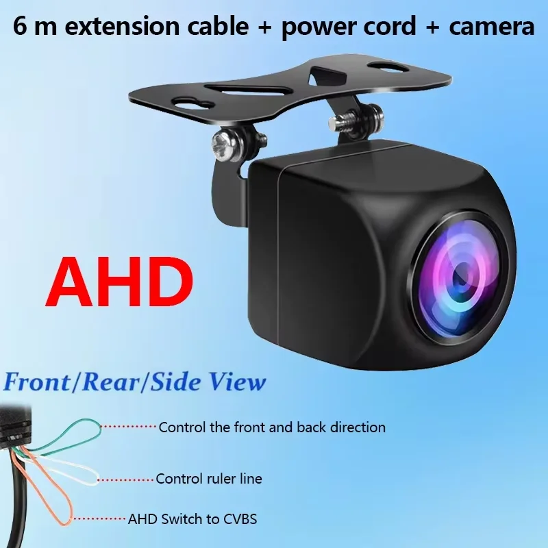 5V 12V CCD Wide Angle HD Car Rearview Camera Rear View Video Vehicle Camera Backup Reverse Camera Night Vision Parking Camera