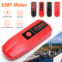 Portable Radiation Detector 5 LED EMF Meter Electromagnetic Field Radiation Detector Handheld Tester Ghost Hunting Gauss Meter