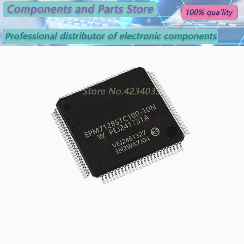 1 pz 100% Nuovo EPM7128STC100-10N EPM7128STC100-15N EPM7128STC100-7N QFP100 Geïntegreerde Chip Originele Nuovo
