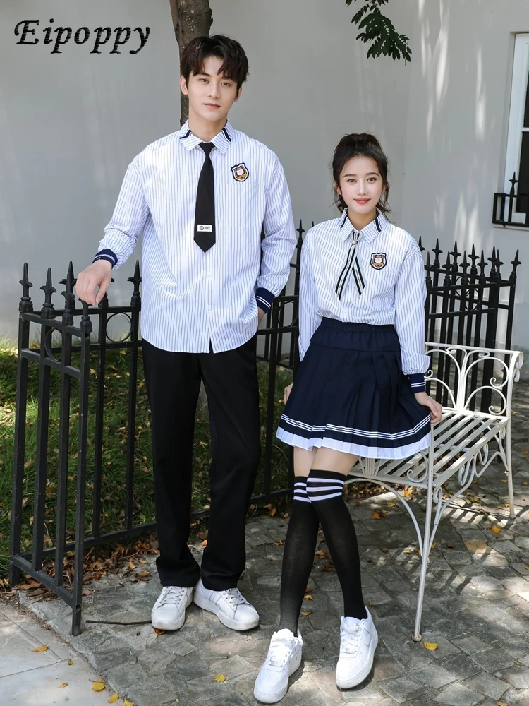 Class Clothes Autumn Suit Student School Uniform Junior High School Student Clothes Graduation Photo Chorus Performance Clothes