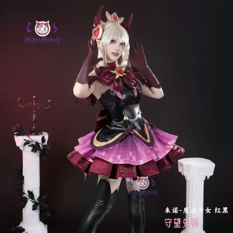 

Overwatch Game Juno OW cosplay costume Halloween Party Sweet Dress Headwear Socks Props Wig Uniform Woman Man Juno Set XS-XXL