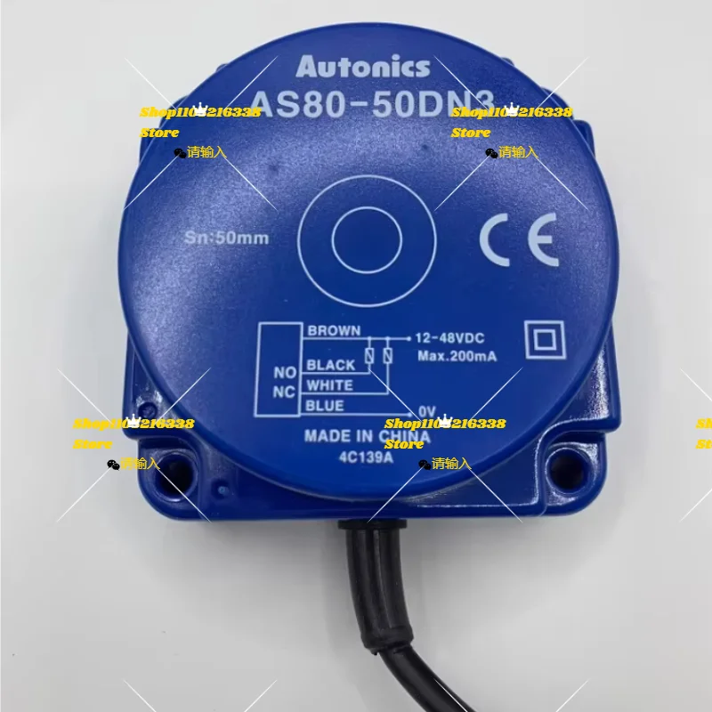 AS80-50DN3 AS80-50DP3 Original Autonics Long distance proximity switch 12-48VDC
