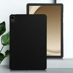 Soft Case For Samsung Galaxy Tab A9 Plus 2023 10.9 S7 S8 S9 FE Plus Ultra 12.4 Silicone TPU Black Protective Shell Back Cover