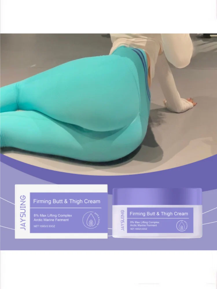 Crème de soin raffermissante pour les hanches, favorise l'élasticité de la peau, améliore l'affaissement de la peau, augmente la mise en forme musculaire des jambes, crème hydratante