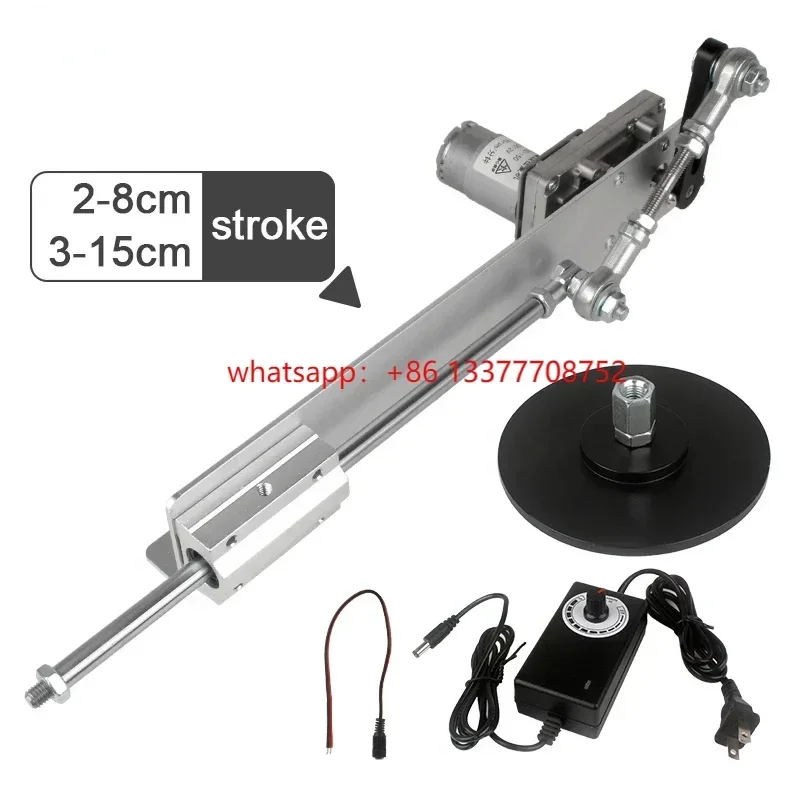 

forforReciprocating Cycle Linear Actuator Stroke 2-8CM/3-15CM Variable Speed With Suction Cup 100V-240V DC Telescopic Motor 45~2