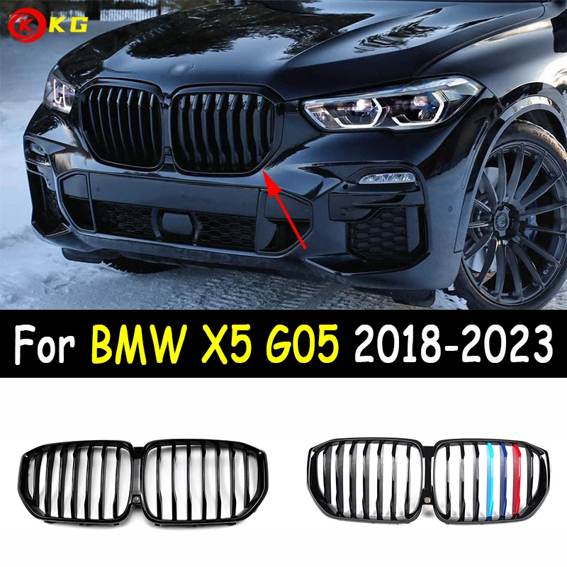 

Car front bumper grille suitable for BMW X5 G05 2018-2023 X5M 30d 40i 40d 45e M50i M50d grid car exterior accessories