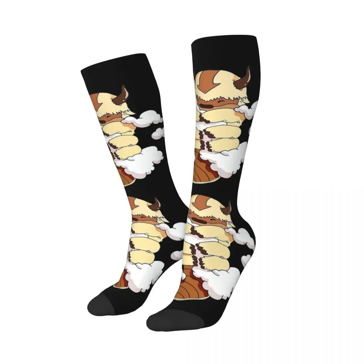 

Appa With Clouds The Last Airbender Socks Absorbing Stockings All Season Long Socks Accessories Man Woman Christmas Gifts