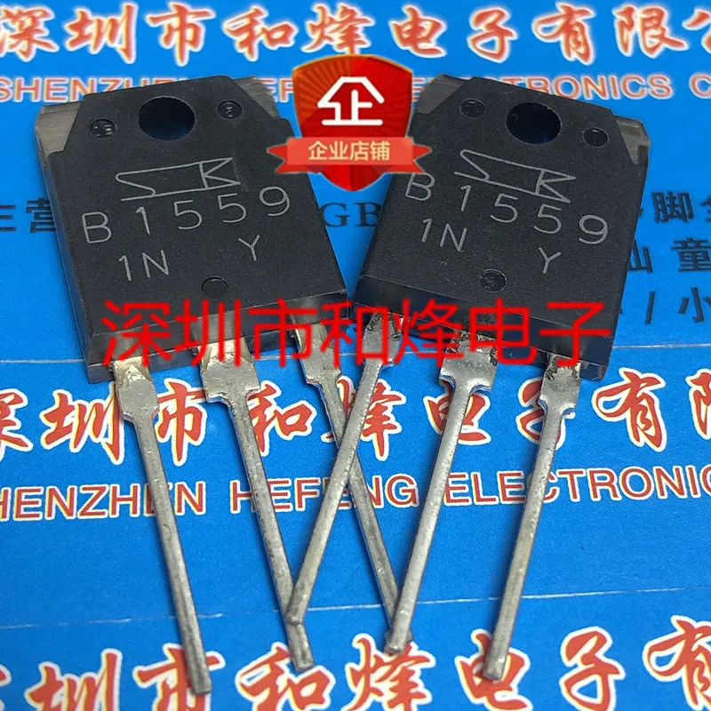 5PCS-10PCS B1559 2SB1559 TO-3P -160V -8A NEW AND ORIGINAL ON STOCK