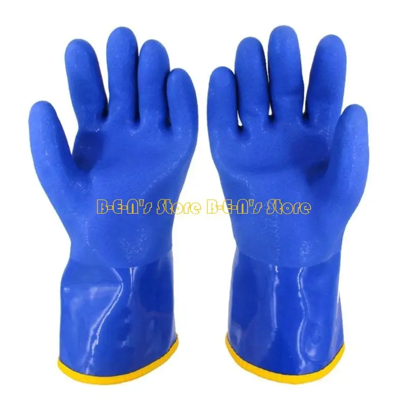 Y1AD -20 Degrees Windproof Fishing Cold-proof Thermal Work Gloves Cold Storage Anti-freeze Wear Low Temperature Winter Gloves