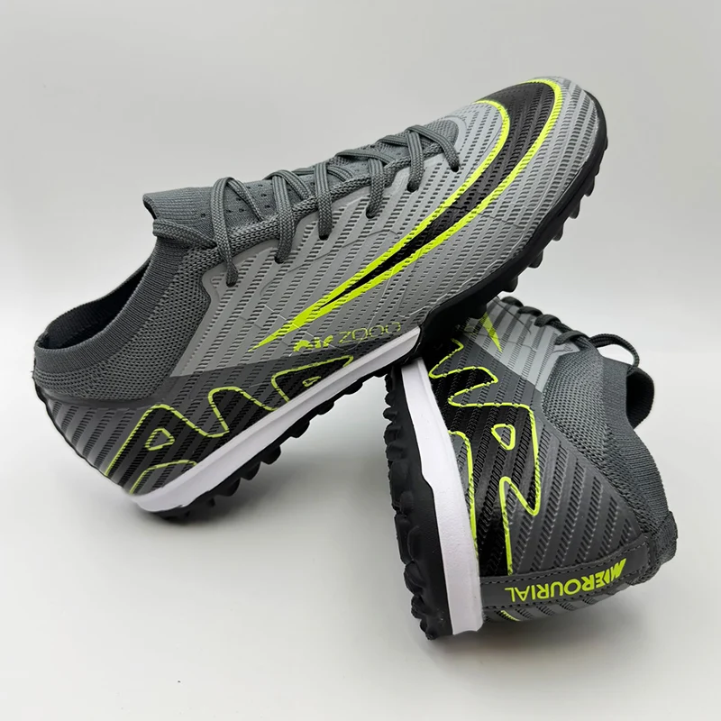 

Men Indoor Football Shoes Fast Football Field Boots Society Cleats Professional Soccer Shoes Grass Training Sneaker Top Quality