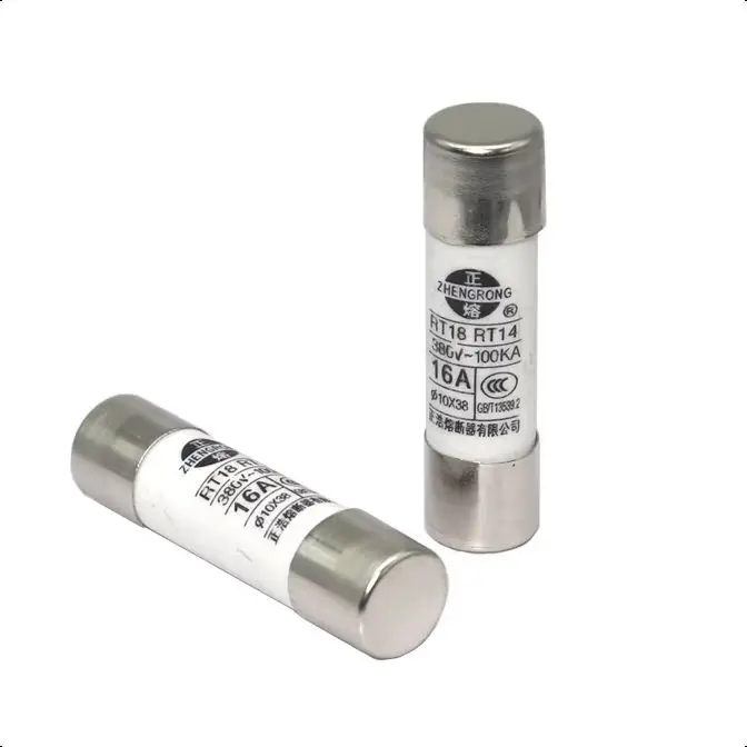 【10-5PCS】380V RO15 10X38MM Ceramic Fuse Quick Fast Blowing 0.5A 1A 2A 3A 4A 6A 8A 10A 16A 20A 25A 32A 40A 50A RT14 RT18