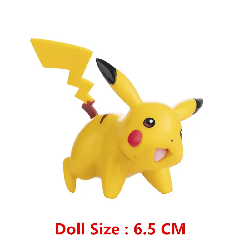 Pokemon Anime-Figuren, 4–13 cm, Cartoon, neuer Stil, Pikachu, Glurak, Mewtu, Actionfigur, Spielzeugmodell, beste Geburtstagsgeschenke – Detail 29