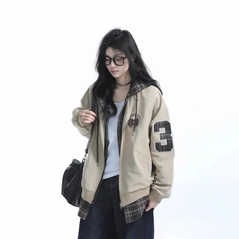 

Baseball Jackets High Quality Womens Autumn Durable Woven Pattern Function Customized Fur-Collar Letterman Simple Varsity Ladies