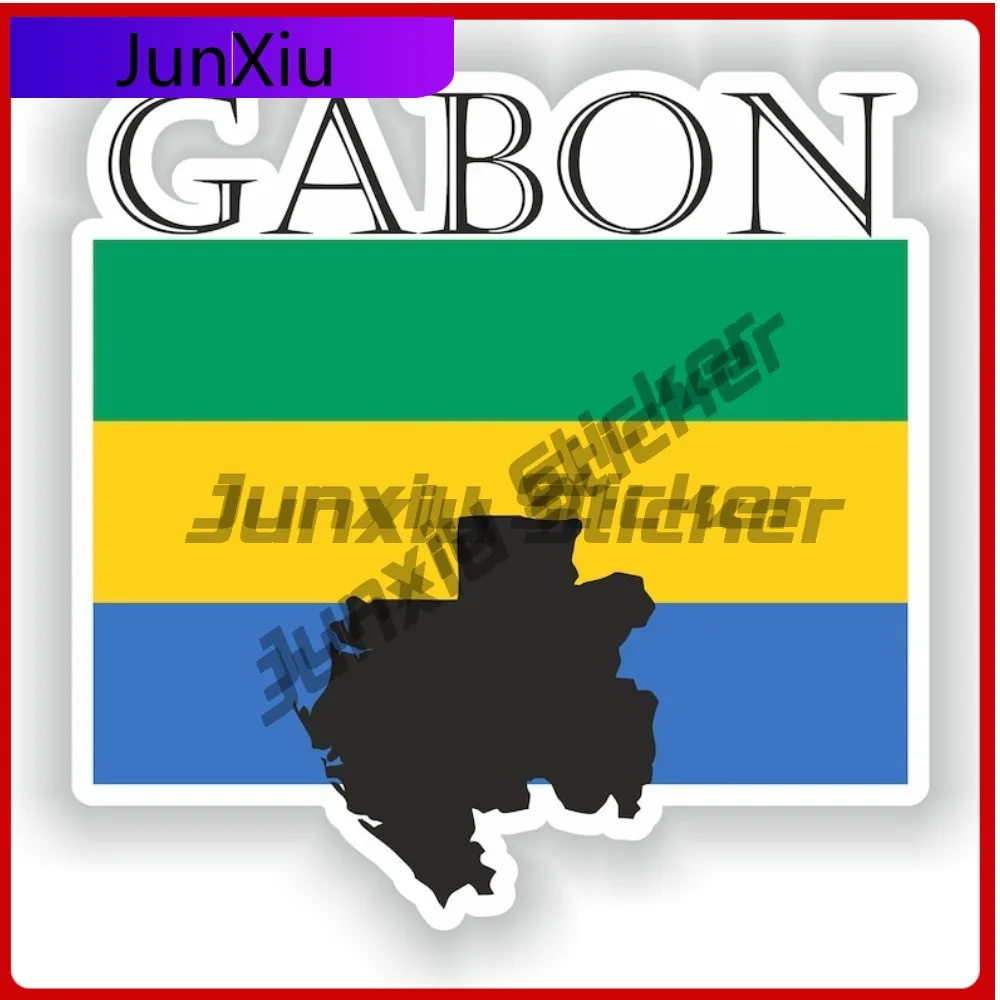 

Gabon National Emblem Map Shape Sticker Anti Scratch Waterproofing Exterior X 500 Motorcycle Stickers Vinyl Mirror Wall Sticker